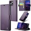 Rerzoiro Cover per Xiaomi Redmi 12 4G/5G Custodia Portafoglio [Blocco RFID] Premium Pelle PU Wallet Case Flip Libro con Porta Carte Slot Supporto Flip Case per Xiaomi Redmi 12 4G/5G, Viola