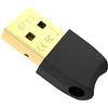 VOSSOT Adattatore Bluetooth, dongle USB Bluetooth 5.0 20m, dongle Bluetooth USB EDR per PC, laptop, tablet, desktop, cuffie, altoparlante, tastiera, plug & play, Windows 7/8/8.1/10
