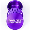 Santa Cruz Shredder Jumbo - Macinaspezie in metallo, 3 pezzi, colore: Viola