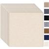 Bcuuozeeing Piastrelle autoadesive per moquette 30x30cm auto-applicante - Set da 10 pezzi - 0,9 m² - Moquette, piastrelle per moquette con retro in gomma, moquette resistente per appartamento, ufficio, attività