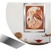 ZOWZOW Bordatura adesiva 20 m x 6,4 mm, profilo in PVC impermeabile per muri, finestre, specchi, mobili, piastrelle - Grigio decorazione fai-da-te