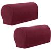 YancLife Copripoltrona Elasticizzati, Set di 2 Copripoltrona Elasticizzati per Braccioli, Copribraccioli per Divano in Poliestere Spandex Copribraccioli Antiscivolo Sedie Poltrone Divani Reclinabili p