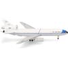 herpa Modellino aereo USAF McDonnell Douglas KC-10 Extender - 2nd BW, Barksdale AB (colori di consegna originali) - 79-0433, miniatura in scala 1:500, da collezione, senza supporto, in metallo