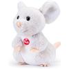 Trudi Sw Col Topo Peluche mini per auto o portachiavi, regalo Natale | 10x6,5x9cm taglia XXS | Sweet collection | modello TUDL0000