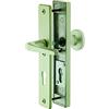 Alpertec casa maniglia per porta tira - LS KT protezione antiappannante per casa porte di ingresso pulsante/pulsante F2 anodizzato, quadro 8 mm, distanza 72 mm, in alluminio, 40100056