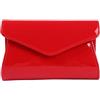CORIOS Borsetta da Sera da Donna Clutch in Pelle PU Pochette Piccolo con Catena Elegante Borsa Sposa Moda Patta a Busta Borsa a Spalla Tracolla Messenger per Cocktail Ballo Festa Khaki