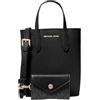 Michael Kors Vincent - Borsa a tracolla extra piccola con logo, colore: Nero, Nero , Small