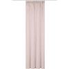 HOMEbasics 080530 Softy - Tenda semi-trasparente, colore: rosa, dimensioni: 160 x 140 cm, numero: 1 x