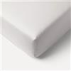 DOMIVA - Lenzuolo con angoli, impermeabile, tutto in uno, perla, grigio, 90 x 200 cm, protezione materasso
