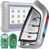 Autel MaxiIM Chiave Grezza IKEYBW004AL, 4 Pulsanti, Telecomando 40M | Dual Band, Ricambio Programmabile Qualità OE per BMW, Apprendimento OBD, Compatibile con Autel IM508S PRO IM608 PRO II