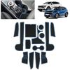 BSTW Compatibile con Kia Sportage NQ5 2022 2023 2024 2025 (Automatico) Tappetini Antiscivolo per Kia Sportage Tappetini in Gomma per Console Centrale, Porta Bicchieri, Scanalatura Porta (Blu)