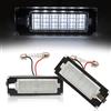 Anlseiod 2x Luce Targa per Fiat Ducato Peugeot Boxer Citroen Jumper 2006-2019 (Autobus/Furgone) Bianche Luci targa Lampada Targa - Luce Bianca ad Alta Luminosità