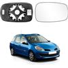 Altsbaos 1PCS Compatibile con Renault Clio Specchietto 2006 2007 2008 Specchio Retrovisore Riscaldato Clio Vetro Specchio（Sinistro/Destro Universale)