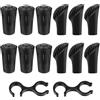 YiLUXmyyxgs 14 bastoncini per nordic walking in gomma, per nordic walking pads, trekking, 3 bastoncini da passeggio, 11 mm, antiscivolo, in gomma per bastoncini da trekking