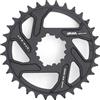CYSKY Corona Direct Mount 32 34 36 38 40 Denti 3mm Offset, Stretta e Larga CNC 7075 Corona per Bici per Guarnitura SRAM GXP Interface (Nero, 32 Denti)