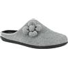 inblu Pantofole Donna con Fiore, Ciabatte Invernali con Plantare Estraibile, Blu, 39 EU