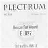 Thomastik-Infeld Thomastik corda Mi .022 bronzo, flatwound avvolgimento seta AC522 per Chitarra Acustica Plectrum Acoustic Series set AC211