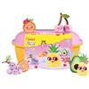 JOVI - Play&Fun SWEET - Kit di plastilina frutta, 24 pillole da 15 g, 3 stencil con ritagliabili e 3 strumenti di modellazione, regali e artigianato per bambini dai 3 anni in su