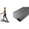 Sunny Health & Fitness Tapis roulant manuale, non elettrico, pieghevole e compatto, silenzioso e tappetino protettivo in schiuma per palestra di casa