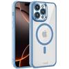 Cool Cover iPhone 16 Pro Magnetico Bordo Celeste