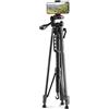 Hama Star 153 - Treppiede 3D per fotocamera e smartphone, con testa 3D