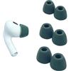 Comply 3 paia di tappi per le orecchie in schiuma per Apple AirPods Pro Generation 1 & 2, grandi, colore verde pino, massimo comfort, vestibilità incrollabile, punte di ricambio in memory foam