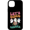Spooky Season Halloween Costume Party Ap Let's Disco Ghouls, Carino Halloween Fantasmi 70s Disco Ball Custodia per iPhone 14 Plus