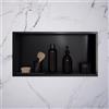 Viverso x wall nicchia a parete in acciaio inox La: 600 A: 300 mm, con telaio slim, VU9801MB, x wall [Accessori Bagno > Mensole Doccia]