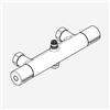 hansgrohe Vernis Shape ricambio termostatico per sistema doccia, 94819670, Vernis Shape nero opaco [Rubinetteria Bagno > Ricambi Rubinetteria Bagno]