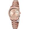 NIBOSI Orologio da donna analogico al quarzo, in acciaio inox, quadrante con datario e giorno, luminoso, impermeabile, delicato, classico, lussuoso, con diamanti, elegante, da donna, per polsi piccoli