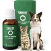 PROPET NUTRITION Olio di canapa per Cani e Gatti. 700 Gocce (20000 MG Acidi Grassi Insaturi) Calmante per Cani e Gatti. 100% Naturale. Antistress. Omega 3 6 9. Senza Sostanze Chimiche. Tranquillante per Cane e Gatto