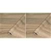 d-c-fix Pellicola Adesiva per mobili legno quercia rovere Sonoma luce marrone PVC plastica vinile impermeabile decorativa per cucina, armadio, porta carta rivestimento 45 x 200 cm (Confezione da 2)