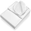 SETEX Molton/in Spugna coprimaterasso, Cuscino Double Face, Generazione, Bianco, mofr, Bianco, 120 x 200 cm