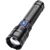 DAZULI Torce Ad Alto Lumen, Potenti Torce Tattiche, Torcia A LED A 5 Modalità Zoomabile, Impermeabile, Luce Flash Portatile Per Emergenze, Campeggio, Escursionismo
