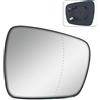 Autocraft Specchio retrovisore esterno anteriore destro (sbrinante) con supporto compatibile per Renault Kadjar Grand Scenic IV Spazio V Koleos 963656103R