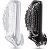 BDSMAGE Manicotto per pene 2 in 1 Set Manicotto per pene per l'ingrandimento del pene Manette per il mantenimento del prepuzio Giocattolo sessuale erotico per coppie estremo