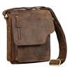 STILORD 'Pete' Borsello uomo in vera pelle Borsa a tracolla piccola per Tablet da 8.4 pollici stile vintage Messenger in cuoio, Colore:colorado - marrone