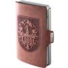 I-CLIP ® Original | Portafoglio Uomo in Pelle | Mini Porta Carte di Credito | Portatessere Tascabile Piccolo Slim | Idea Regalo Uomo | Wallet Originale da Collezione | Tirol Rovere