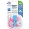 Chicco PhysioForma Gommotto Ciuccio Silicone Rosa 6-16 Mesi Confezione 1 Pezzo