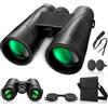 Nastopee Binoculars professionale 12 x 42 HD, binocolo per adulti, impermeabile BAK4 HD Prisma + obiettivo FMC per birdwatching, per animali selvatici, birdwatching, escursionismo, caccia, campeggio, ideale