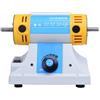 DMETE Lucidatrice da tavolo da 320 W, smerigliatrice for pietra ad alta velocità, rettificatrice for tornio da banco for gioielli in giada fai-da-te per metallo/gioielli/legno/giada