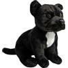 Carl Dick Staffordshire Bull Terrier nero 32 cm. Peluche, Giocattolo di peluche, Animale di peluche 3623
