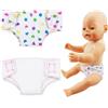 IKOPFLN 2 Pezzi Pannolini bambola, pannolini bambole, pannolini per bambole, bambola con pannolino da cambiare, Accessori per Bambolotti 30-43cm, A
