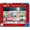 Ravensburger - Puzzle 1000 Pezzi Vigilia di Natale | Puzzle Per Adulti | Per Tutta La Famiglia | Con Una Misura Di 70x50 Cm | Regalo Adulti | Regali Natale