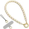 SURPHY Laccio per Cellulare Universale,Catena Telefono,Cordino per Cellulare,Laccetto per Chiavi Corto,Bracciale Polso Donna,Cinturino da Polso,per Portafogli,Portachiavi,Smartphone,Oro