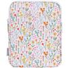 Dadanism 6-7 Pollici Custodia Protettiva Sacchetto per Nuovo 7 Kindle Paperwhite e Kindle Colorsoft Signature Edition, 6 K-indle 11ª Gen, 6 Kobo Clara BW, K-indle Oasis E-Reader, Fiore Bianco