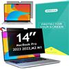 ZOEGAA Filtro Privacy per MacBook Pro 14 pollici, Schermo Antispione Magnetico Rimovibile per MacBook Pro 14