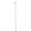 FRTMA Compatible Apple Pencil (2nd generation) Full Skin Cover Holder Pocket Silicone Case Anti-Slip Sleeve + Nib Cover (2 Pieces) Compatible iPad Pro 12.9" (3rd generation) & iPad Pro 11", White