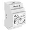 Poppstar Alimentatore per guida top hat P-60-12- 12V DC 4,5A 54 W (Ingresso 100-240 V AC 50/60 Hz) Alimentatore per guida DIN Trasformatore 12 V per guide top hat 52,5 * 90 * 58mm