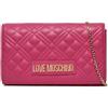 Love Moschino Borsa A Tracolla Da Donna Marchio, Modello JC4079PP0HLA0, Realizzato In Pelle Sintetica. Fucsia Rosa